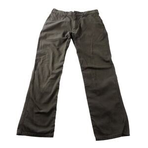 Patagonia Mens Organic Cotton Gray Outdoor Pants Size 33